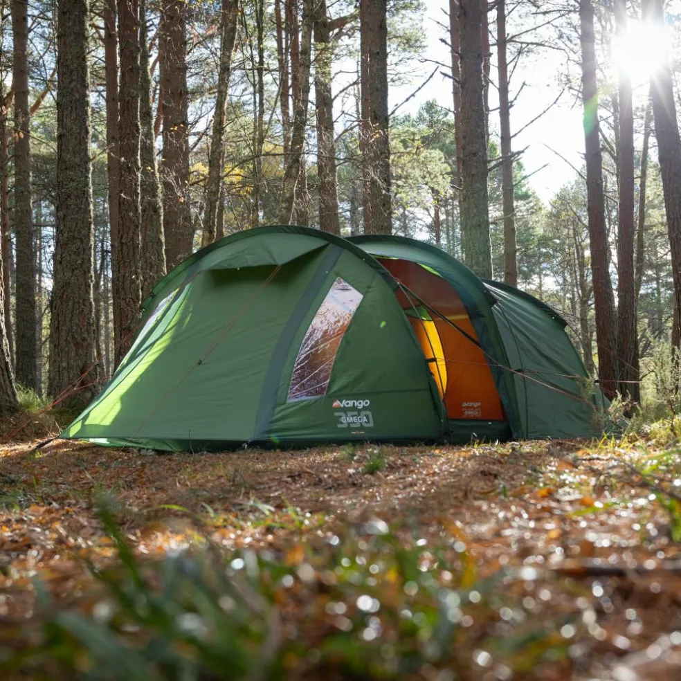Vango Omega 350 lichtgewicht tunneltent green