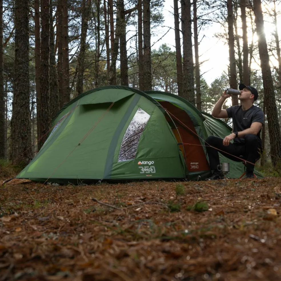 Vango Omega 350 lichtgewicht tunneltent green