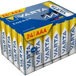 Varta Energy Alkaline AAA batterij 24-pack blauw