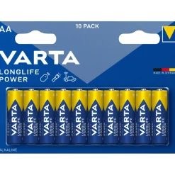 Varta Longlife Power Alkaline AA batterij 10-pack