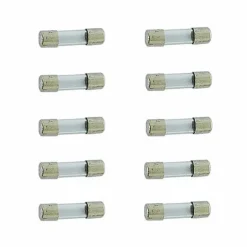 Velleman glaszekeringen 5A set van 10 stuks