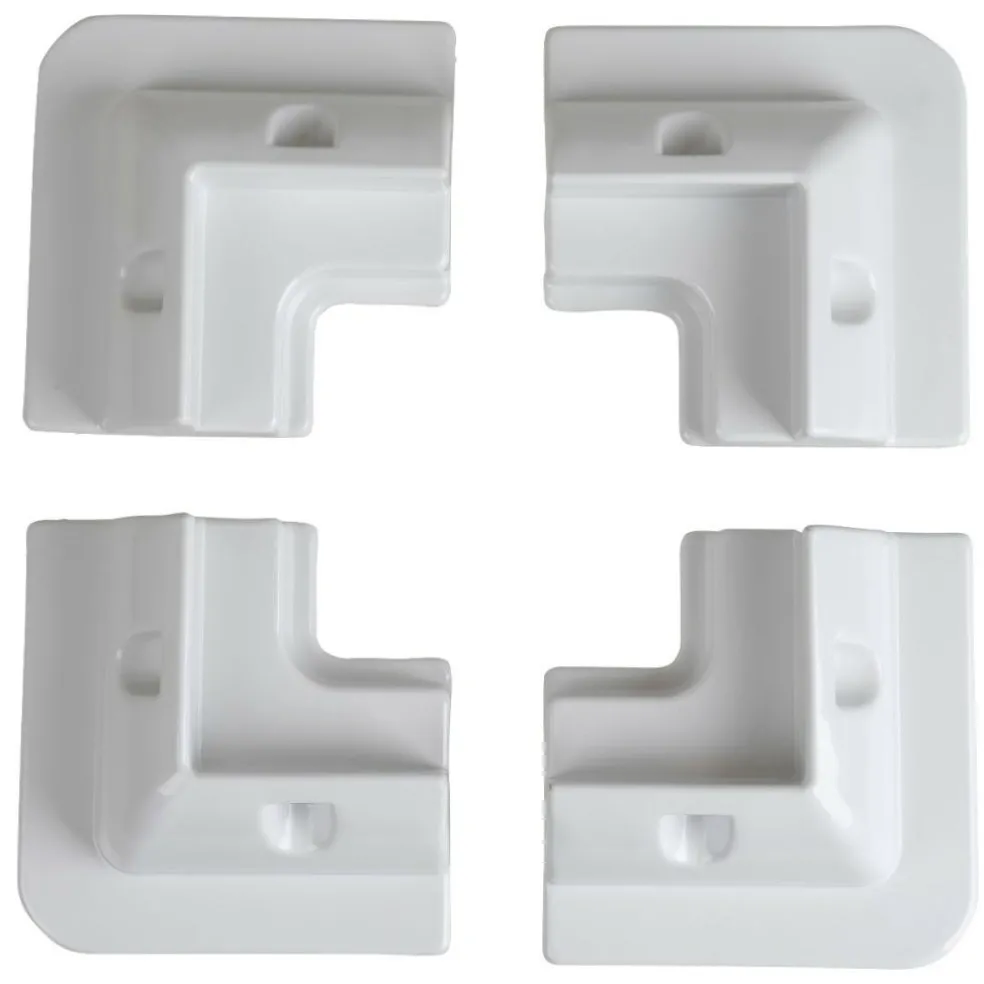 Velleman Hoeksteunen voor zonnepaneel wit