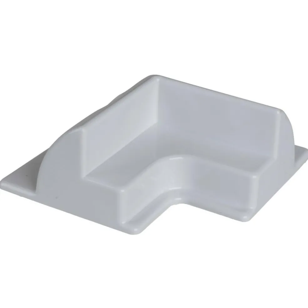 Velleman Hoeksteunen voor zonnepaneel wit