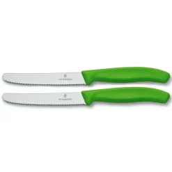 Victorinox Tafelmes groen 2 stuks