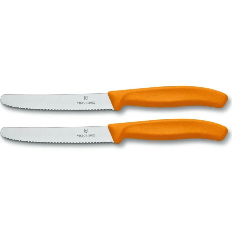 Victorinox Tafelmes oranje 2 stuks