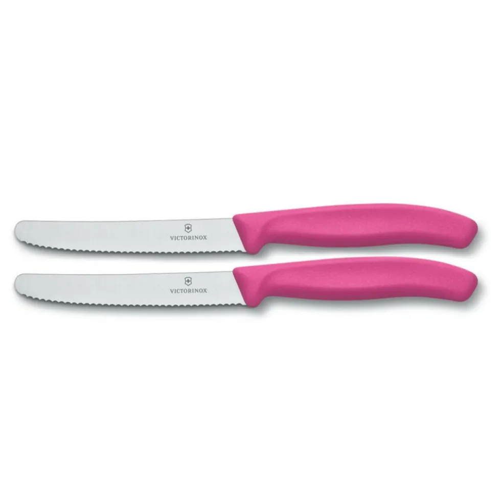 Victorinox Tafelmes roze 2 stuks
