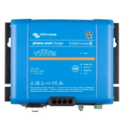 Victron Energy Phoenix Smart IP43 12V/50A acculader met 3 uitgang en