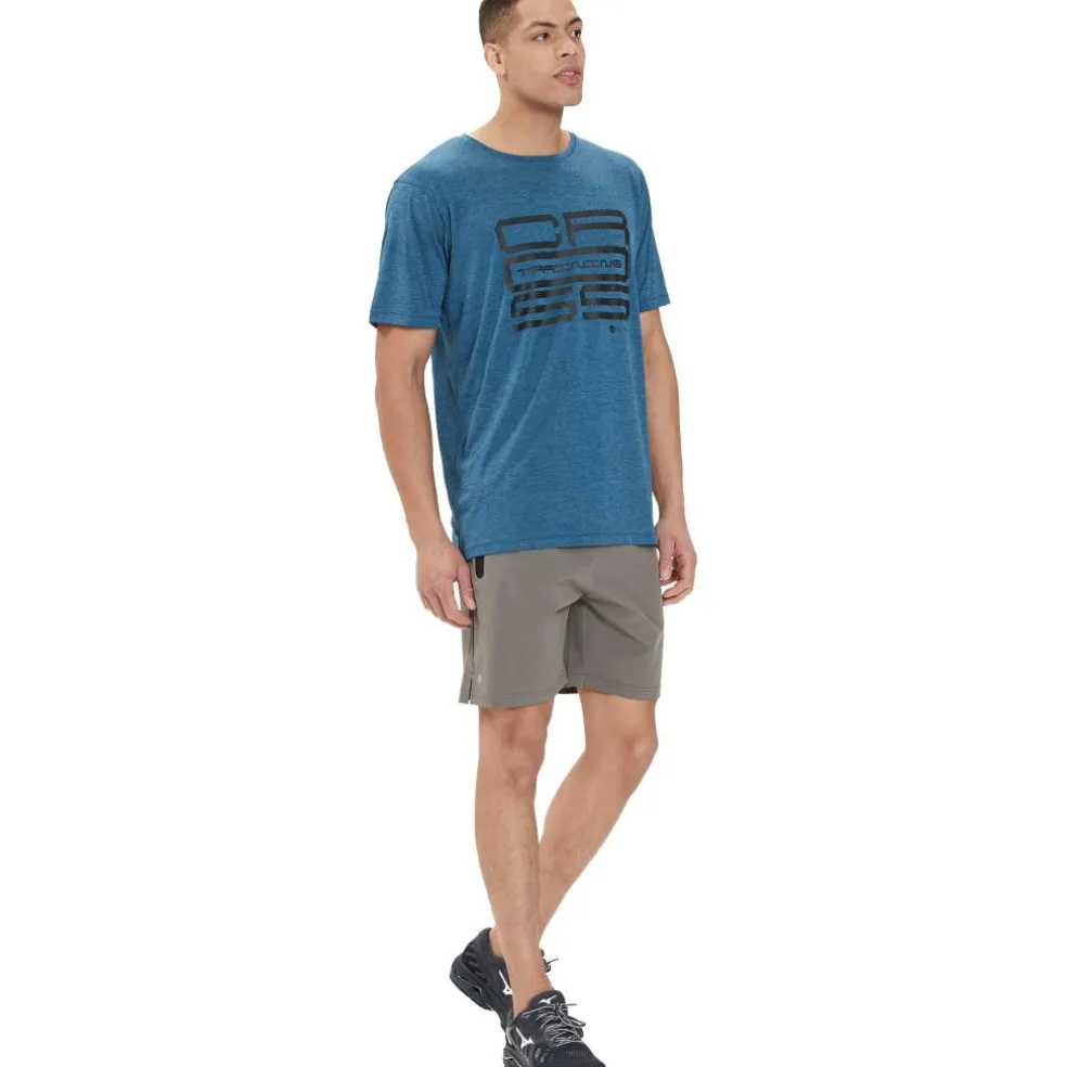 VIRTUS Blag V2 short heren granite grey - XXL