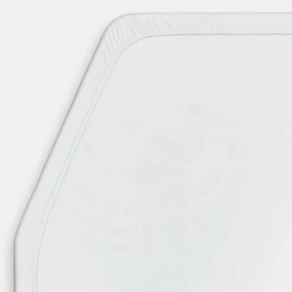 Walra Travel Jersey hoeslaken Frans bed links wit