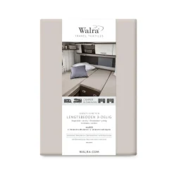 Walra Travel Jersey hoeslaken 3-delig zand