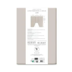 Walra Travel Jersey hoeslaken 3-delig zand