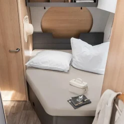 Walra Travel Jersey hoeslaken Frans bed links zand