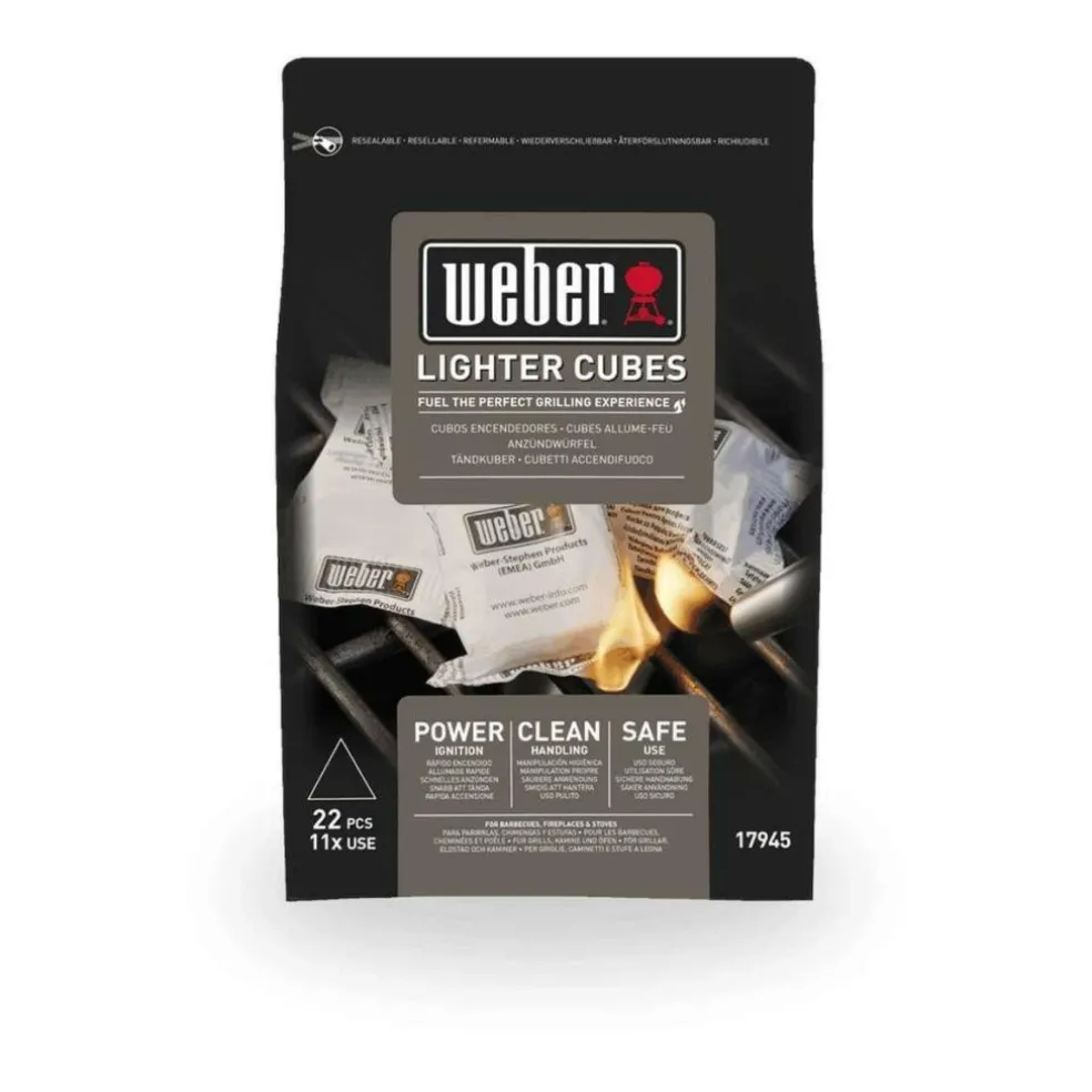 Weber aanmaakblokjes 22 stuks