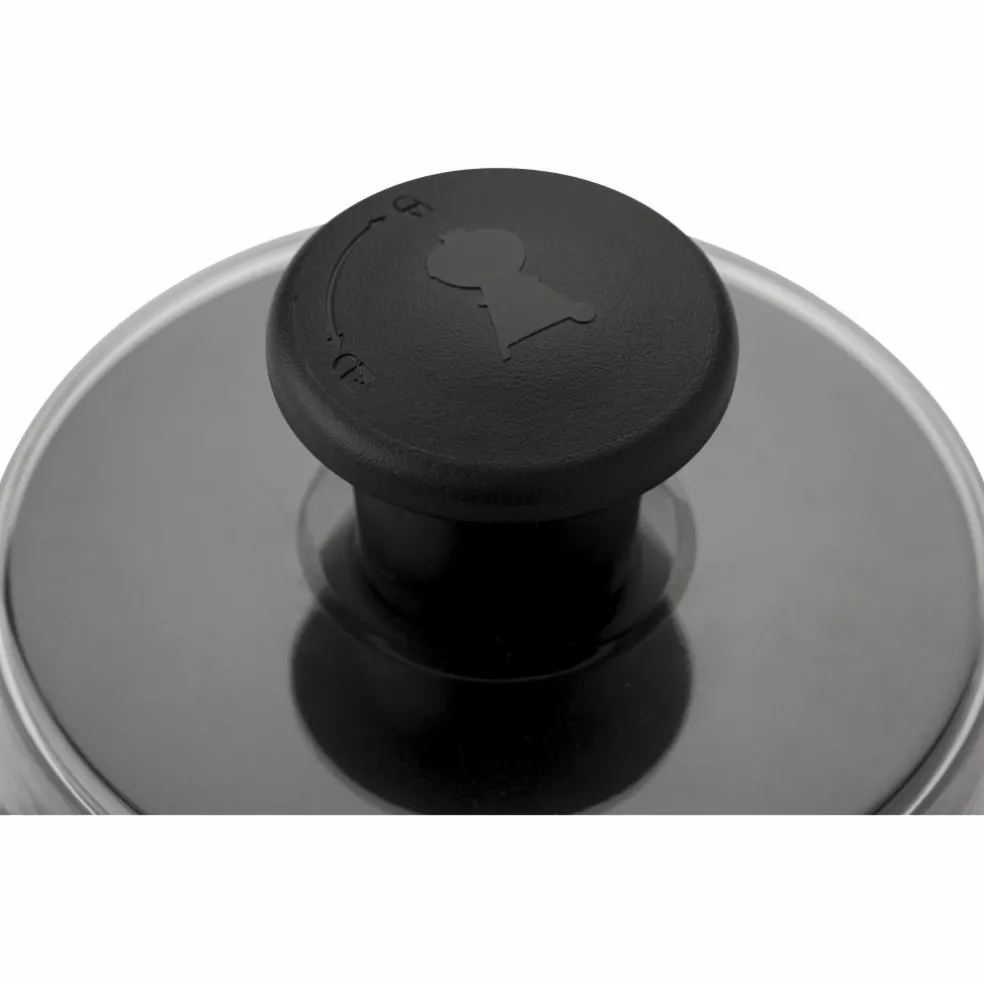 Weber Hamburgerpers black