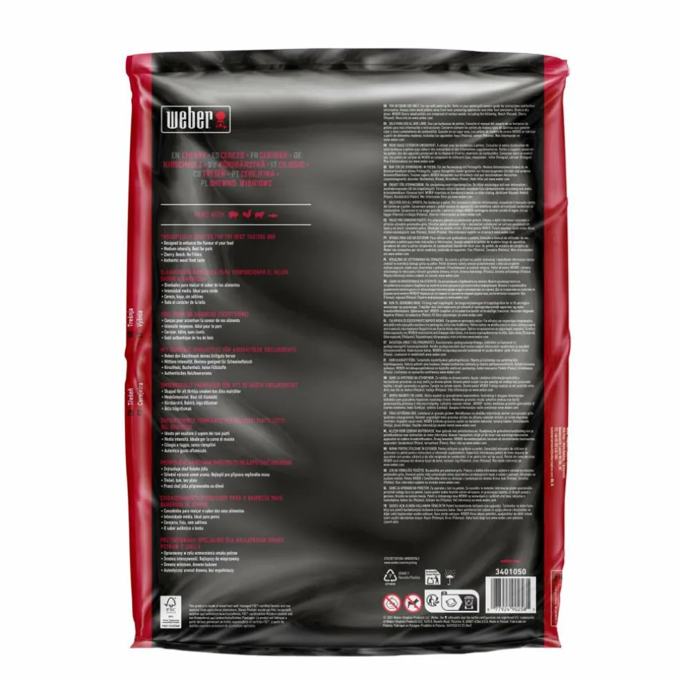 Weber Kersenhout hardhout pellets 8 kg