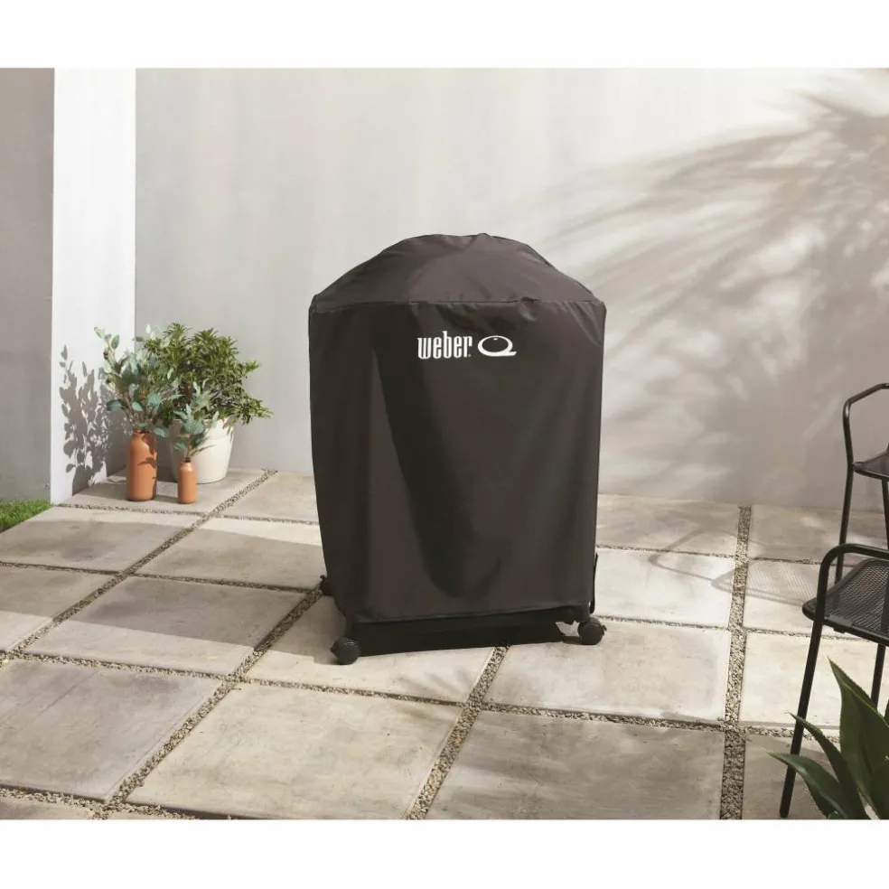 Weber Premium barbecuehoes voor Q 1100N, Q 1200N, Q 2100N, Q 2200N en Q2800N+ met onderstel