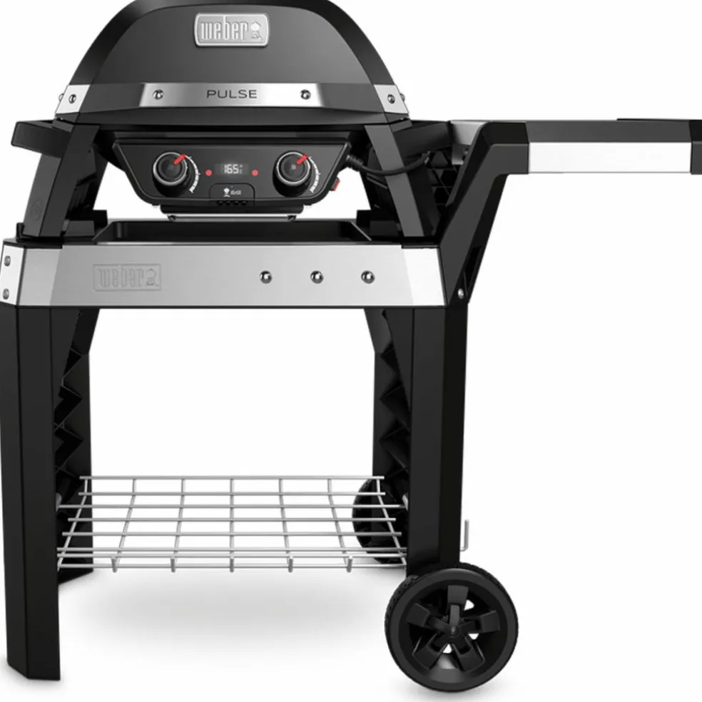 Weber Pulse 2000 elektrische barbecue black inclusief onderstel