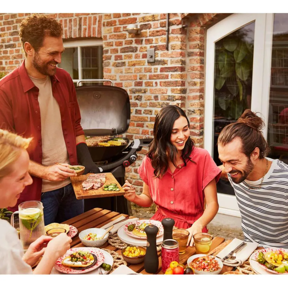Weber Q 2800N+ gasbarbecue black inclusief onderstel