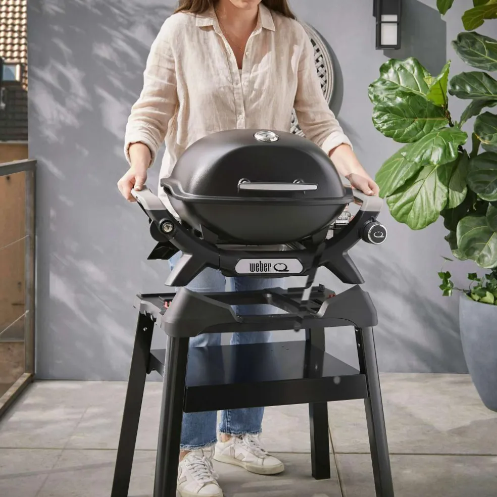 Weber Q 1200N gasbarbecue black inclusief onderstel