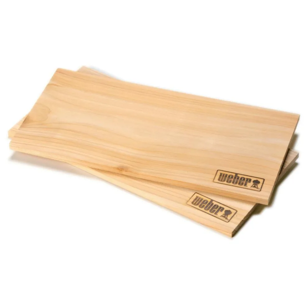 Weber Red Cedar houten rookplanken klein