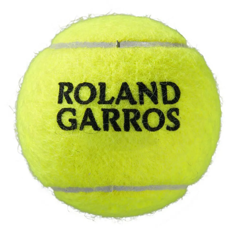 Wilson Roland Garros All Court tennisballen 3-pack yellow