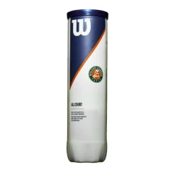 Wilson Roland Garros All Court tennisballen 4-pack geel