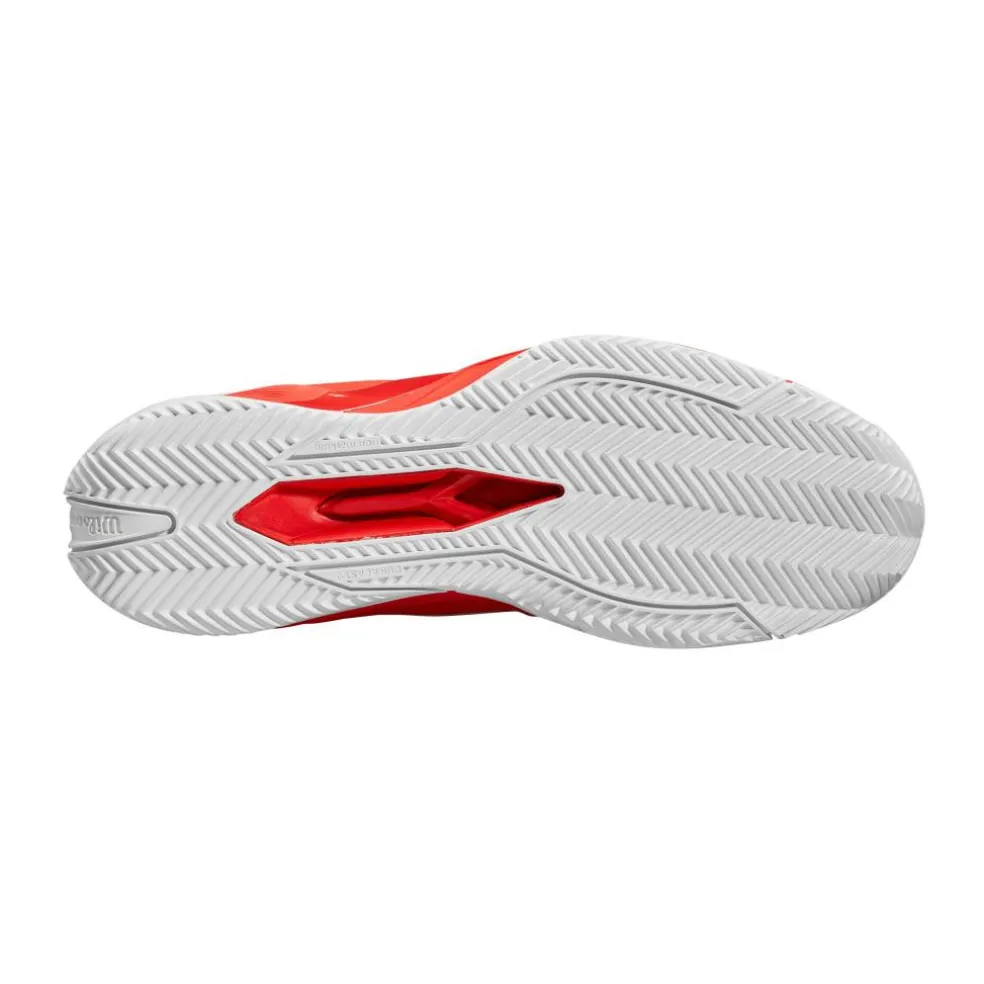 Wilson Rush Pro 4.5 Clay tennisschoenen heren red white