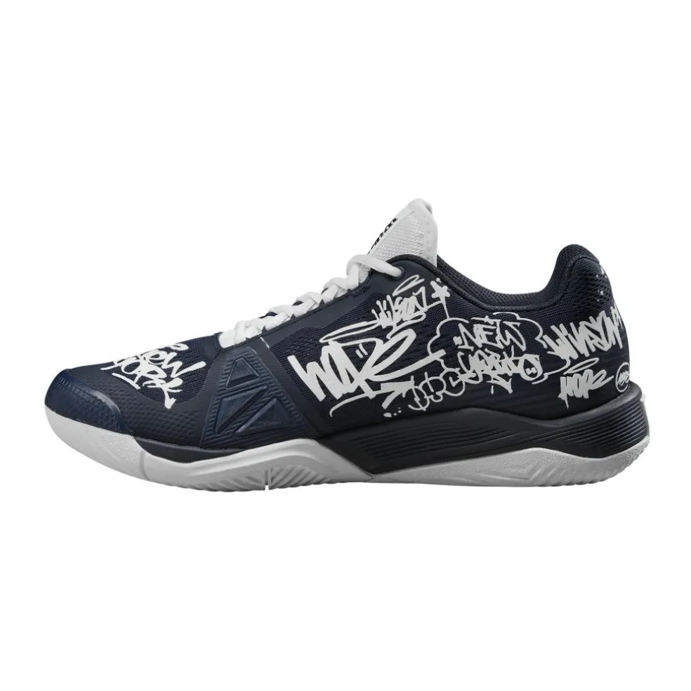 Wilson Rush Pro 4.0 Hope New York tennisschoenen heren navy blazer white