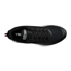 Wilson Rush Pro Lite padelschoenen heren black ebony white