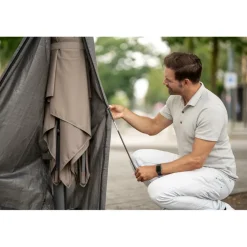 Winza Outdoor Covers  Premium parasolhoes XXL 295 x 70 antraciet