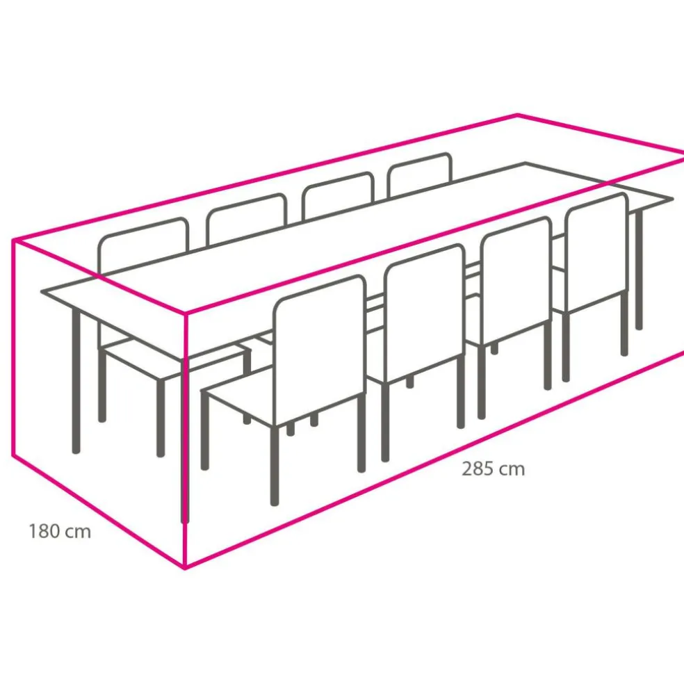 Winza Outdoor Covers Premium tuinset hoes XL 285 x 180 x 95