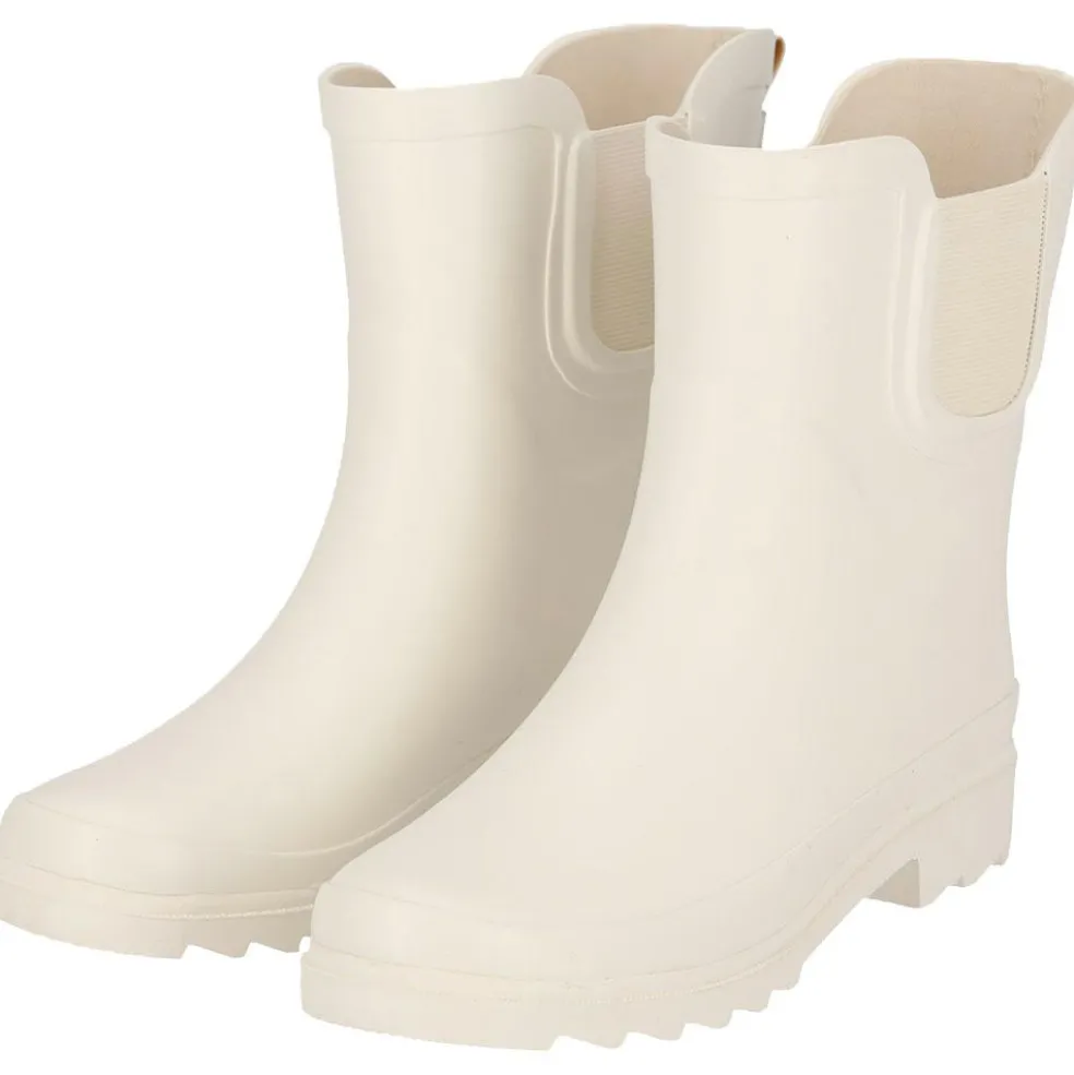 XQ Chelsea regenlaarzen dames snow white