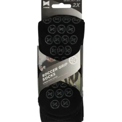 Xtreme Sockswear  Grip voetbalsokken black 2-pack