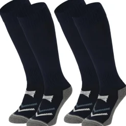 Xtreme Sockswear Pro Soccer voetbalsokken navy 2-pack