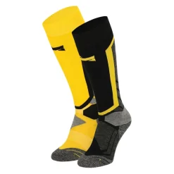Xtreme Sockswear snowboardsokken heren multi yellow 2-pack