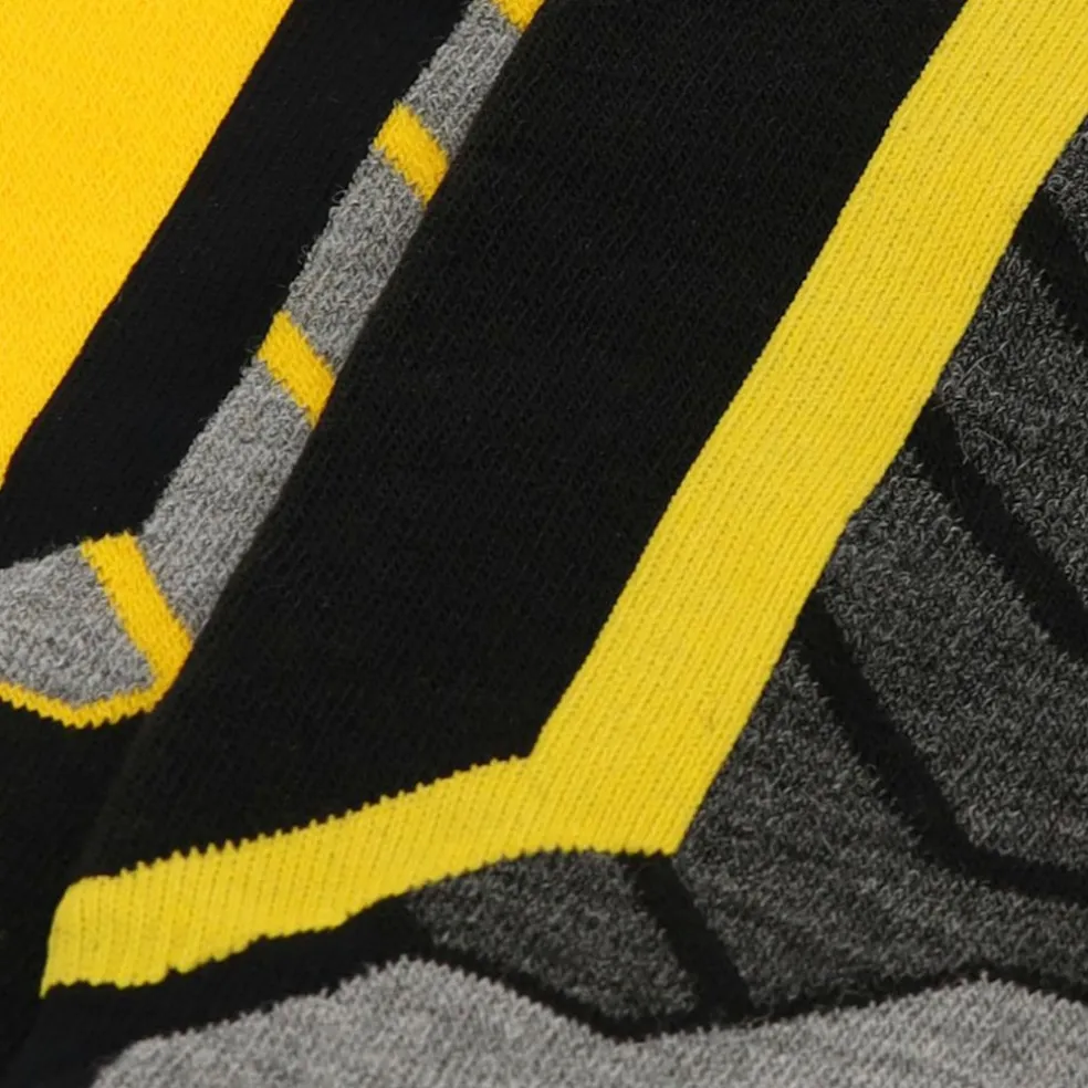 Xtreme Sockswear snowboardsokken heren multi yellow 2-pack